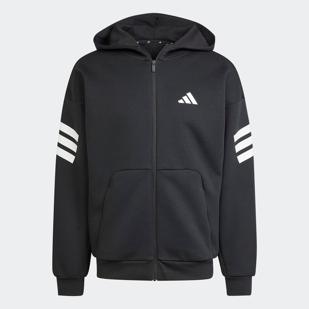 Худи 3-Stripes Full-Zip Hoodie